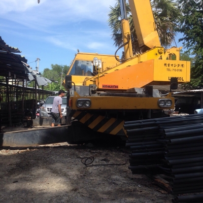 ขายรถเครน KOMATSU LW250L-1 25 ตัน 4 ล้อ s/n6030 ราคา 1700000