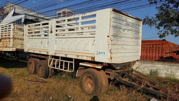 ขาย ลูกพ่วงดั้ม 3 คาน อู่ทวีทรัพย์ เอกสารเล่มทะเบียนครบ