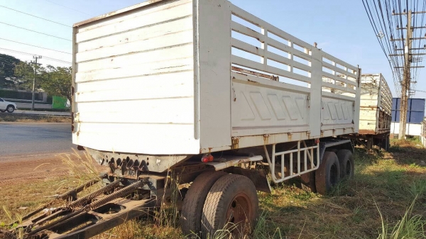 ขาย ลูกพ่วงดั้ม 3 คาน อู่ทวีทรัพย์ เอกสารเล่มทะเบียนครบ