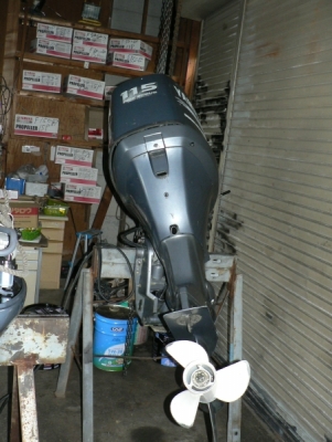 ขายเครื่องเรือ Yamaha 115 Four Stroke เก่าจากญี่ปุ่น