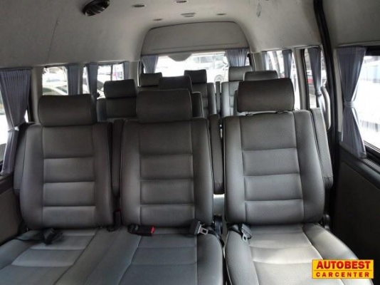 โทร 0922726669 คุณตันหยง รถตู้เบสมือสองฝั่งธน รถตู้ดีเซลล์ปี 2012 เบาหนัง 3 แถว ราคา 899,000 บาท