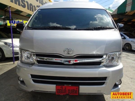 โทร 0922726669 คุณตันหยง รถตู้เบสมือสองฝั่งธน รถตู้ดีเซลล์ปี 2012 เบาหนัง 3 แถว ราคา 899,000 บาท