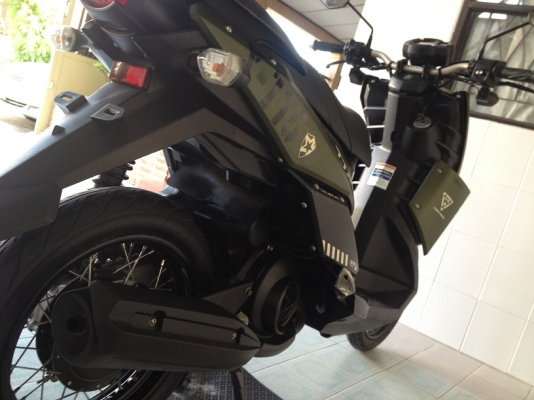 TTX รุ่นLimited ลายทหาร สีเขียวด้าน วิ่งน้อย ปลายปี55 (ของแถม 4 รายการ)