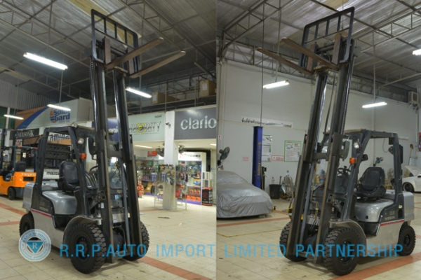 ขายรถโฟล์คลิฟท์มือสอง NISSAN รุ่น SB-LYL02 ราคา 315,000 บาท นำเข้าจากประเทศญี่ปุ่น 100\% ไม่เคยใช้งานในไทย