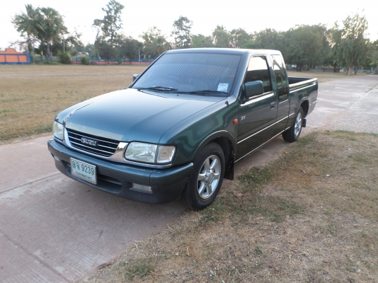 ขายรถกระบะ ISUZU DRAGON EYE SPACE CAB ปี41 พวงมาลัยพาเวอร์รถบ้านแท้เครื่องแน่นๆแรงดีประหยัดน้ำมันสุดๆ สีเขียวสวยๆ ภายในสะอาดเจ้าของรักษารถดีมากครัชชีสวยไม่มีผุช่วงล่างแน่นปึก เอกสารพร้อมโอน+ภาษีพรบเต็ม พย.59+แอร์เย็นจัด+เครื่องเสียงจัดเต็มชีดีMP3+USB+จอLC