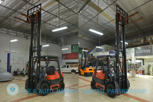 ขายรถโฟล์คลิฟท์มือสอง TOYOTA รุ่น 6FG25-15920 ราคา xxx,xxx บาท สภาพเดิมจากญี่ปุ่น