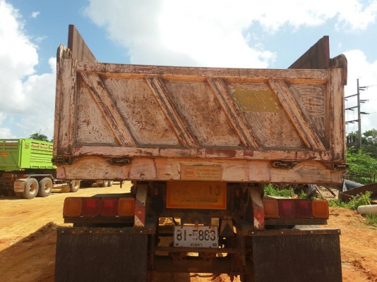 ขายรถบรรทุก 18 ล้อพ่วงแม่ลูกดัมพ์ ISUZU DECA 270 แรงม้าปี 2546 ลูกพ่วงสามมิตร 2 เพลาปี 2547 ราคา 1600000