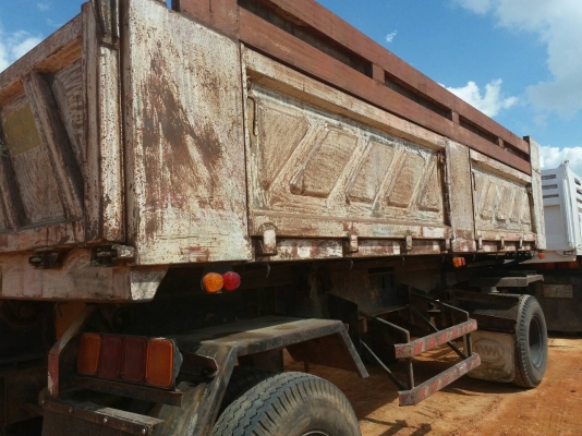 ขายรถบรรทุก 18 ล้อพ่วงแม่ลูกดัมพ์ ISUZU DECA 270 แรงม้าปี 2546 ลูกพ่วงสามมิตร 2 เพลาปี 2547 ราคา 1600000