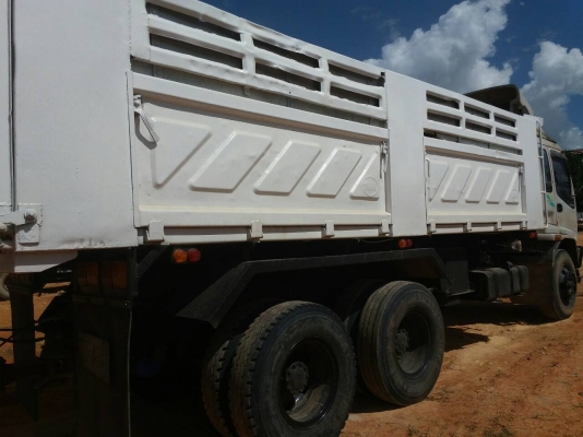 ขายรถบรรทุก 18 ล้อพ่วงแม่ลูกดัมพ์ ISUZU DECA 270 แรงม้าปี 2546 ลูกพ่วงสามมิตร 2 เพลาปี 2547 ราคา 1600000