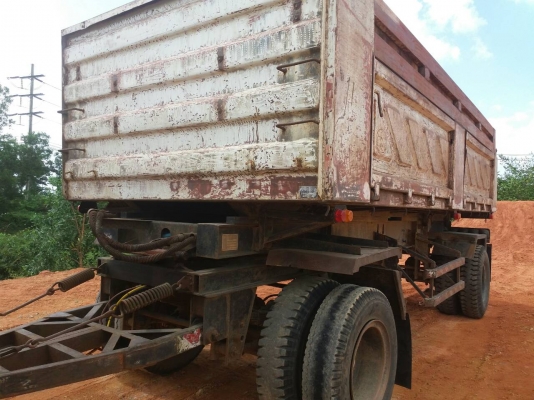 ขายรถบรรทุก 18 ล้อพ่วงแม่ลูกดัมพ์ ISUZU DECA 270 แรงม้าปี 2546 ลูกพ่วงสามมิตร 2 เพลาปี 2547 ราคา 1600000