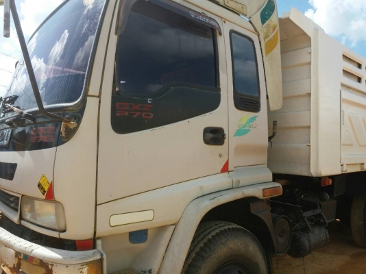 ขายรถบรรทุก 18 ล้อพ่วงแม่ลูกดัมพ์ ISUZU DECA 270 แรงม้าปี 2546 ลูกพ่วงสามมิตร 2 เพลาปี 2547 ราคา 1600000