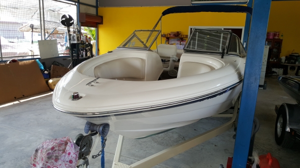 BOAT CHAPARRAL180 เครื่อง135แรง 4จังหวะ ขายถูก