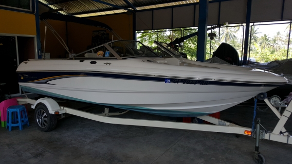 BOAT CHAPARRAL180 เครื่อง135แรง 4จังหวะ ขายถูก