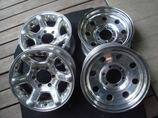 ขายล้อผสมเลือกตามชอบ usa อเมริกาขอบ 16กว้าง 8นิ้ว6รู139 4วงครับ