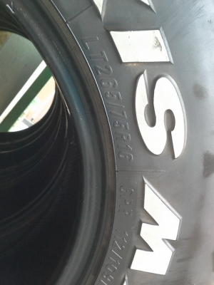 Maxxis MT 764 ขนาด 245/75/16 ปี11 สภาพดี 1ชุด