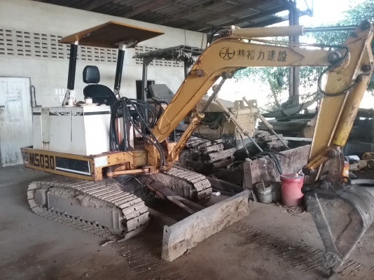 ขายรถแบคโฮ MITSUBISHI ms 030 สภาพเก่านอกสวยพร้อมใช้ราคา 175,000 090-772-3710 090-772-3708