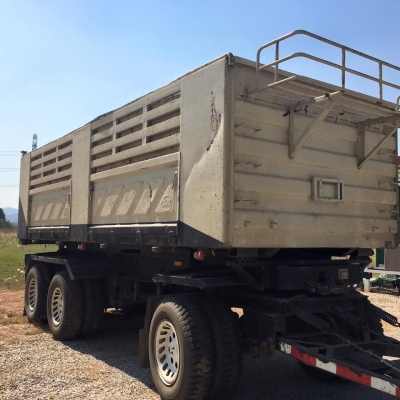 ขายรถสิบล้อ ISUZU DECA FXZ360แรง ปี54 พ่วงแม่ลูกดั้มสามมิตร