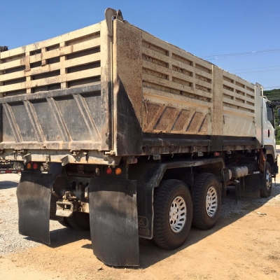 ขายรถสิบล้อ ISUZU DECA FXZ360แรง ปี54 พ่วงแม่ลูกดั้มสามมิตร