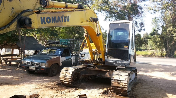 แบคโฮ KOMATSU PC120-5 ตัวเดินใหญ่ ไฟตัด อุปกรณ์กล่อง+จอ มี เอกสารอินวอย **ขาย KOMATSU PC120-5 แบคโฮยอดนิยม รุ่นพิเศษ ตัวเดินใหญ่ สภาพพร้อมใช้งาน เอกสารอินวอย HYD.EXCAVATOR KOMATSU PC120-5 S/N.40309 (ซีเรียลสูง) ตัวเดินใหญ่ ไฟฟ้าตัด อ