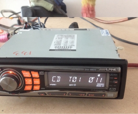 DVD Alpine9861EA หน้าส้ม สภาพสวย