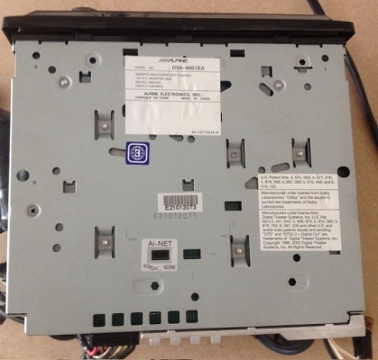 DVD Alpine9861EA หน้าส้ม สภาพสวย