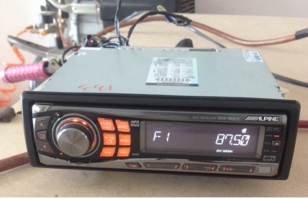 DVD Alpine9861EA หน้าส้ม สภาพสวย