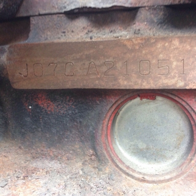 HINO รถดั้มหัวคัสซี เครื่องJO7C เครื่องปั๊มธรรมดา ยาว4เมตร HINO รถดั้มหัวคัสซี เครื่องJO7C เครื่องปั๊มธรรมดา ยาว4เมตร