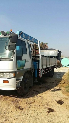 รถหกล้อติดเครน ให้เช่ารายวัน-รายเดือน รับขนส่งสินค้า ขนย้ายสิ่งของ สามารถติดต่อสอบถามได้นะครับ