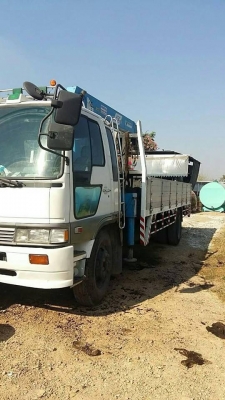 รถหกล้อติดเครน ให้เช่ารายวัน-รายเดือน รับขนส่งสินค้า ขนย้ายสิ่งของ สามารถติดต่อสอบถามได้นะครับ