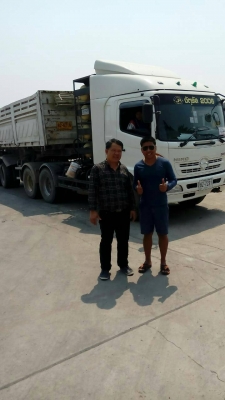 หางดัมพ์สามมิตร 2 เพลา  เพลาเหลี่ยม ติดต่อเจ้าของคุณตี๋ 085-937-6744 , 085-066-0404