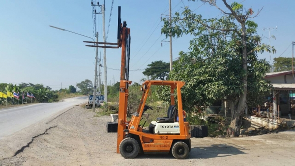 ขายด่วนรถยก TOYOTA 4FGยก1.0ตันเสาสูง3เมตรงาสไลย์ได้รถนอกยังไม่เคยใช้งานในเมืองไทยเลย=รุ่นใหม่ขายถูกๆๆ