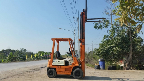 ขายด่วนรถยก TOYOTA 4FGยก1.0ตันเสาสูง3เมตรงาสไลย์ได้รถนอกยังไม่เคยใช้งานในเมืองไทยเลย=รุ่นใหม่ขายถูกๆๆ