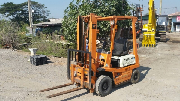 ขายด่วนรถยก TOYOTA 4FGยก1.0ตันเสาสูง3เมตรงาสไลย์ได้รถนอกยังไม่เคยใช้งานในเมืองไทยเลย=รุ่นใหม่ขายถูกๆๆ