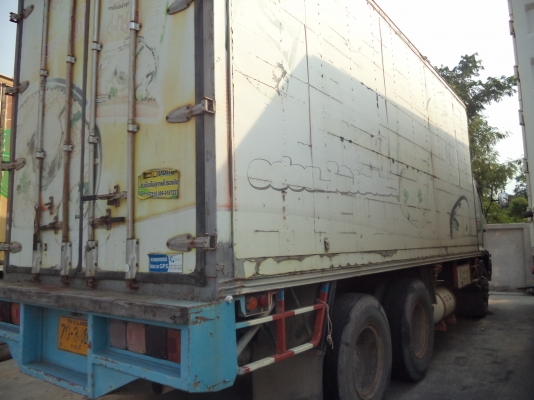 ขาย รถบรรทุก 10 ล้อ ฮีโน่ ตู้แห้ง CNG