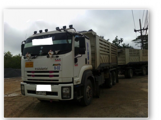 ขายสิบล้อ อิซูซุ 360 เดกก้า แม่ลูก ปี53