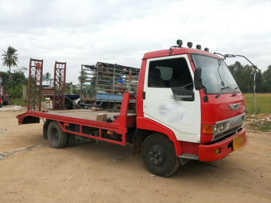 ขายรถเทเลอร์บรรณทุกแบคโค 6 ล้อ HINO KM-777เครื่อง 117 แรง ติดวิ้น 5 ตัน ราคา 380000 สวย สนใจรีบจองด่วน
