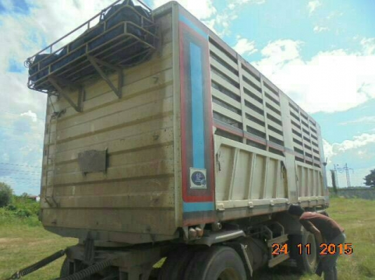 ขายรถพ่วง 22 ล้อ แม่-ลูก กระบะเหล็กคอกเกษตรดั้ม ISUZU 360 ปี.54 ราคา.2500000 สนใจรีบจองด่วน