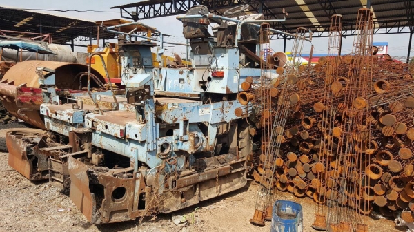 ขายตามสภาพ รถปูยาง SUMITOMO HA60W-2 รถใช้งานได้ เอกสารเล่มทะเบียนครบ