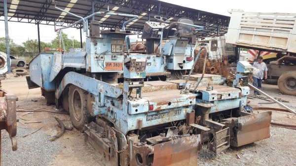 ขายตามสภาพ รถปูยาง SUMITOMO HA60W-2 รถใช้งานได้ เอกสารเล่มทะเบียนครบ