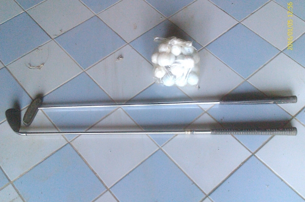 ไม้กอล์ฟCallaway s2h2 PAT PEND USA และ PUTTERทองเหลือง