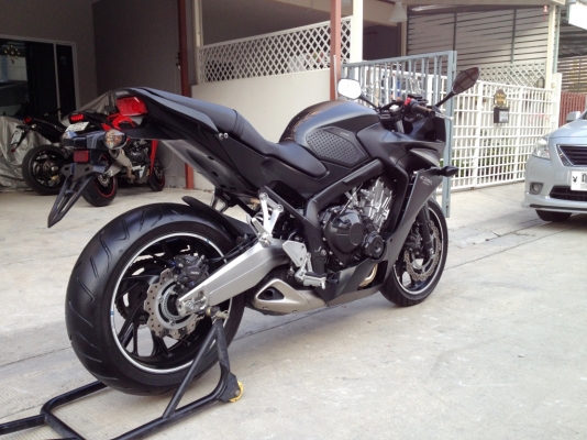 ((ดาวน์49000)) ขาย CBR650f ปี2014 สีดำ วิ่ง 5XXX km. ราคา 249000 บาท(รับเทริ์น)
