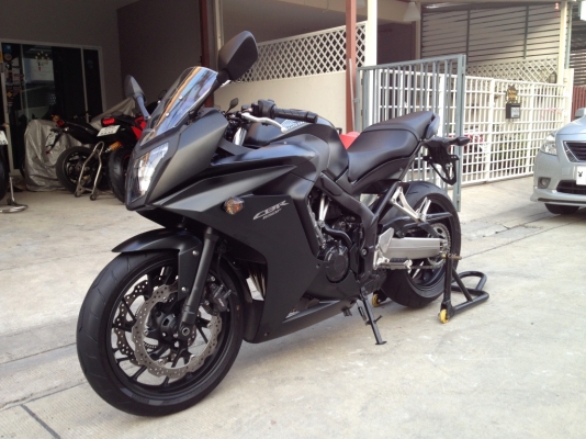 ((ดาวน์49000)) ขาย CBR650f ปี2014 สีดำด้าน ราคา 249000 บาท(รับเทริ์น) ((ดาวน์49000)) ขาย CBR650f ปี2014 สีดำด้าน ราคา 249000 บาท(รับเทริ์น)