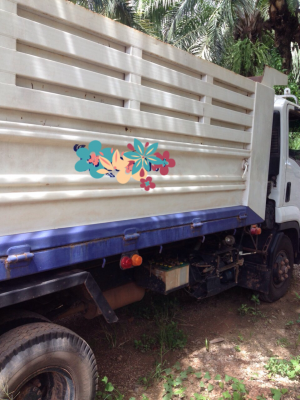 ขายรถบรรทุก 6 ล้อดัมพ์ ISUZU FRR 210 แรงม้าปี 2553 ไมล์ 120000 กม.ราคา 850000