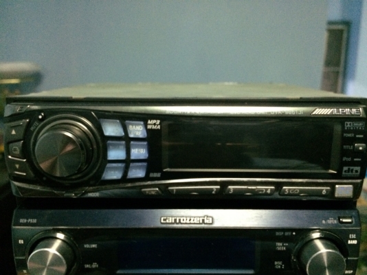 Alpine DVA-9861Ji 24BIT DVD-RW VCD MP3-RW CD-RW ปรีเอ้า3ชุด Video out 1ชุด ช่องOptical 1ช่อง HDD1ช่อง มือ2 ญี่ปุ่น