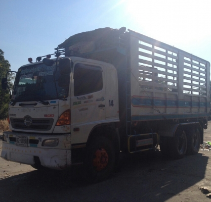 สิบล้อ ฮีโน่ 344ปี53 แม่ลูก 3คานแท้ ดั้มเกษตร กะบะเหล็กค็อกเกษตร สภาพดีเดิมๆพร้อมใช้ ทะเบียนพร้อมโอน