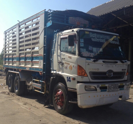 สิบล้อ ฮีโน่ 344ปี53 แม่ลูก 3คานแท้ ดั้มเกษตร กะบะเหล็กค็อกเกษตร สภาพดีเดิมๆพร้อมใช้ ทะเบียนพร้อมโอน