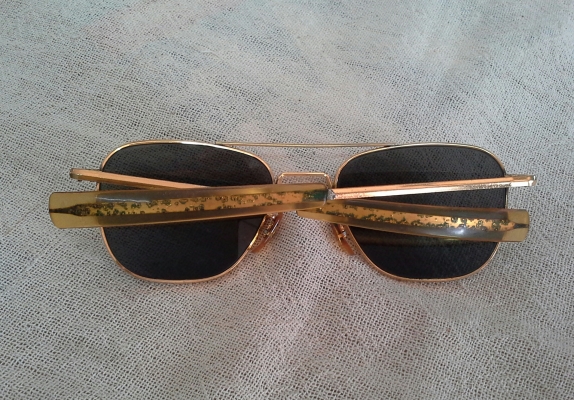 แว่นตาเสืออากาศยุค 60s   COMMAND/USA 23K ไซซ์หล่อ!