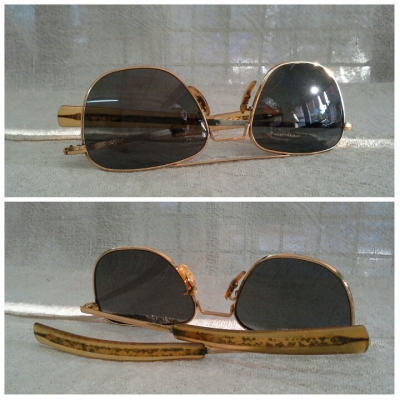 แว่นตาเสืออากาศยุค 60s   COMMAND/USA 23K ไซซ์หล่อ!