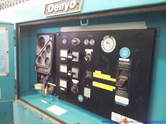 เครื่องปั่นไฟ เดนโย่ DCA-150SPM2 # 3698023 นำเข้าจากญี่ปุ่น โทร.กุ้ง:0813062283
