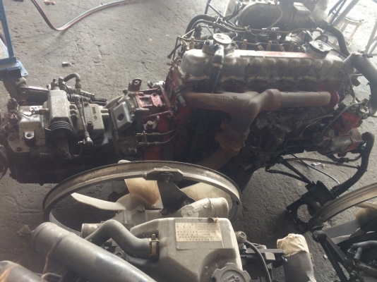 ขายเครื่องพร้อมเกียร์ HINO HO7C